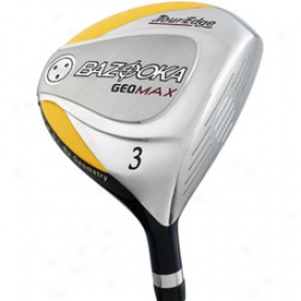 Tour Edge Senior Bazooka Geo Mzx Fairway Wood With Graphite Shaft