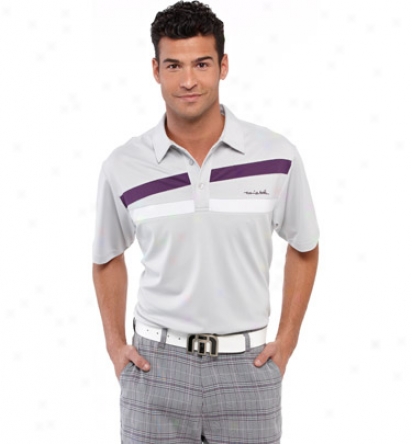 Travis Mathew Mens Dowdy Chest Stroke  Polo