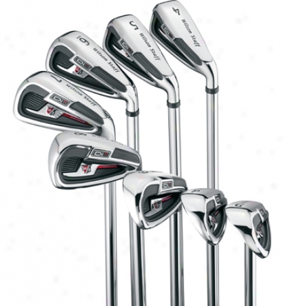 Wilson Di11 4-pw, Gw Iron Set Wtih Half Graphite & Half Steel Shafts