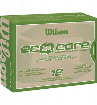 Wilson Eco Heart Logo Golf Balls