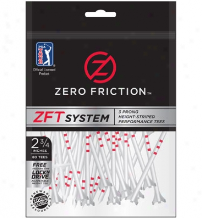 Zero Friction 2 3/4 Wood Striped Zft System Tees
